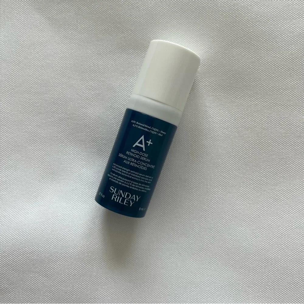 Sunday Riley A+ High Dose Retinoid Cruelty-Free Serum Mini Size 0.27 Fl Oz NWT